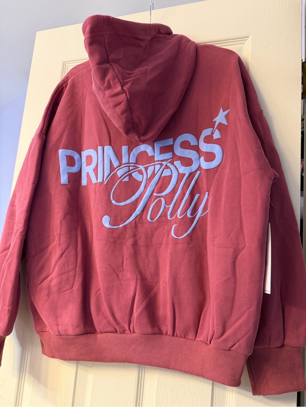 Limited edition RARE Princess Polly Philadelphia Mulberry Pink Hoodie